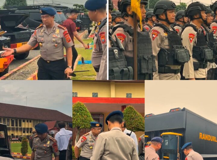 Dansat Brimob Polda Sumut Cek Kesiapan Personel dan Alutsista, Tegaskan Pasukan Harus Siap Hadapi Segala Situasi