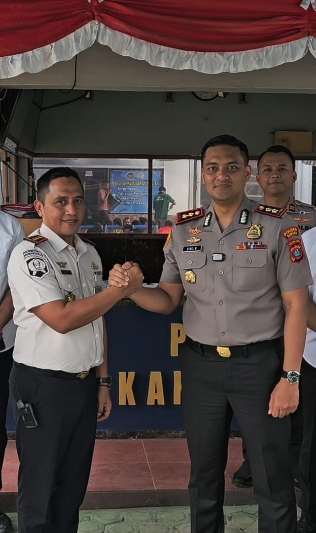 KAPOLRES BINJAI GERUDUK LAPAS KELAS IIA, SINERGI DIPERKUAT: “JANGAN TUNGGU GANGGUAN KEAMANAN TERJADI”