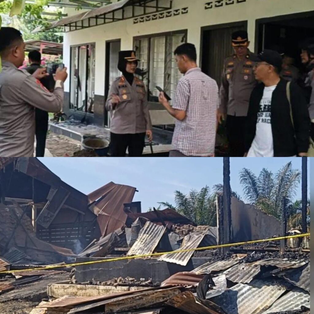 Pasca Gudang Pupuk Dibakar, 30 SST Brimob Dikerahkan ke PT Sibulan Estate, Kapolres Turun Tangan