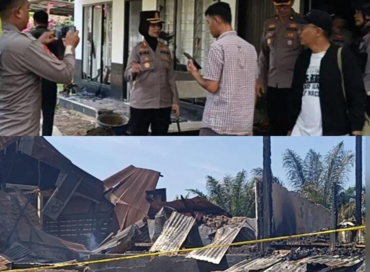 Pasca Gudang Pupuk Dibakar, 30 SST Brimob Dikerahkan ke PT Sibulan Estate, Kapolres Turun Tangan