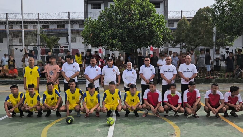 Merah Putih Berkibar dari Balik Tembok Lapas, Pekan Olahraga dan Seni HUT ke-81 RI Resmi Dibuka di Binjai