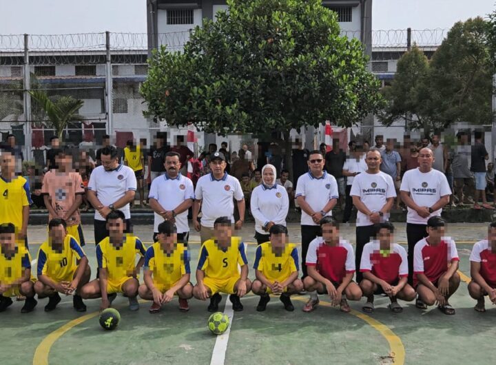 Merah Putih Berkibar dari Balik Tembok Lapas, Pekan Olahraga dan Seni HUT ke-81 RI Resmi Dibuka di Binjai
