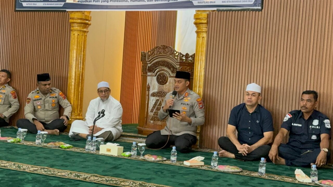 Maulid Nabi di Polres Binjai: Kapolres Ajak Personel Teladani Akhlak Rasulullah