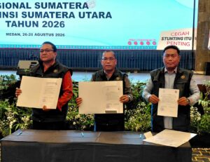 Tekan Stunting, Deli Serdang Perkuat Sinergi: Lom Lom Suwondo Teken Komitmen Bersama