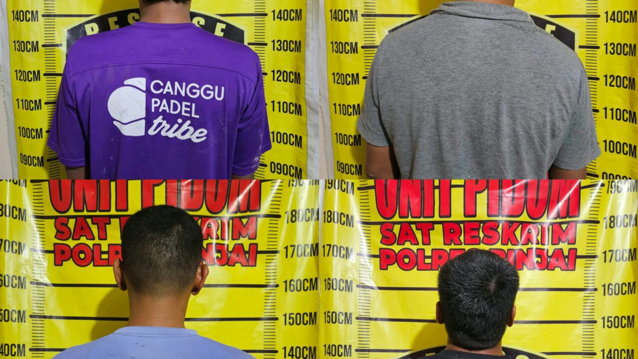 Polisi Sikat 4 Pria Diduga Pungli Pengendara di Binjai, Uang Rp109 Ribu Disita