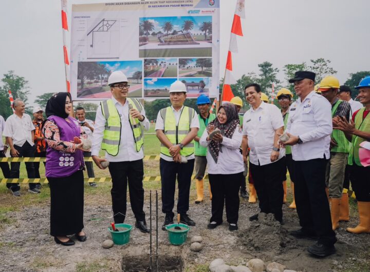 Dua Alun-Alun Baru Mulai Dibangun, Pagar Merbau dan Sibiru-Biru Disiapkan Jadi Pusat Aktivitas Warga