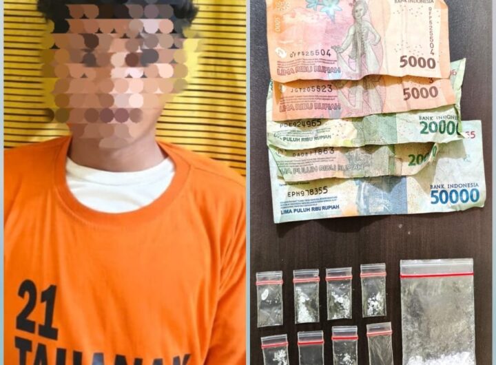 Diduga Edarkan Sabu, Remaja 18 Tahun Diciduk Satresnarkoba Polres Binjai, 4,67 Gram Diamankan
