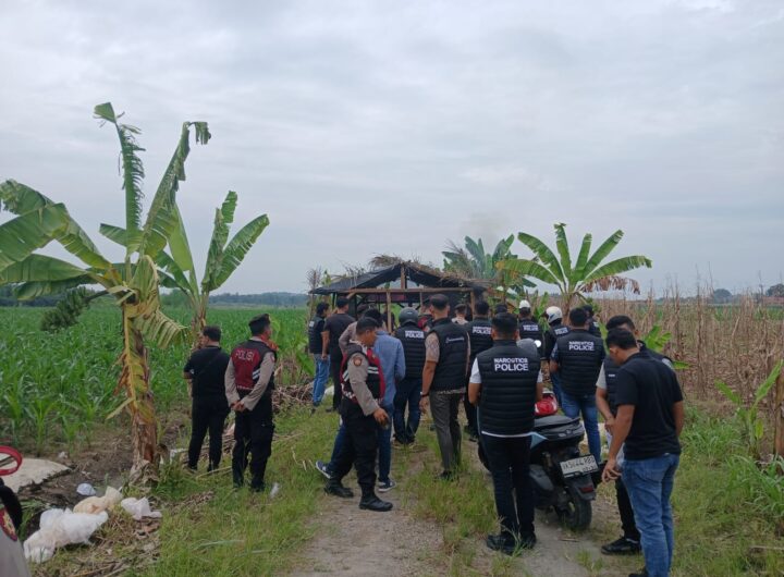 Terkait Pemberitaan, Kasat Narkoba Polres Binjai Terjunkan Puluhan Personil Grebek Barak Narkoba! Puluhan Bong Diamankan